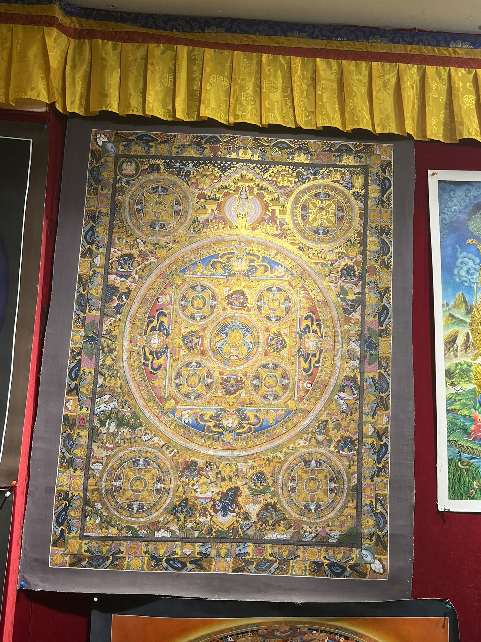 Painting a Mandala in Kathmandu – Colette's Grand Detour
